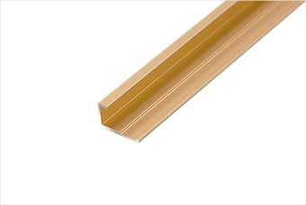 汕尾航空纤维墙咔铝合金边条（钛金氧化）