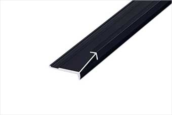 汕尾航空纤维墙咔铝合金阳角线（哑黑氧化）