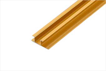 汕尾航空纤维墙咔铝合金带灯中条（钛金氧化）