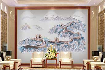 汕尾森佰汇航空纤维墙咔（唯我中华）