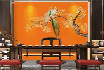 汕尾森佰汇航空纤维墙咔（春花秋月）