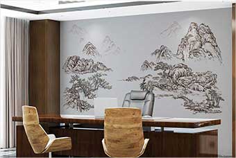 汕尾森佰汇航空纤维墙咔（山水之间）