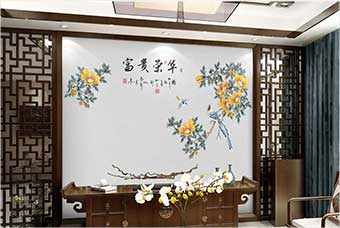 汕尾森佰汇航空纤维墙咔（富贵荣华）