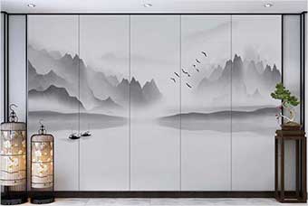 汕尾森佰汇航空纤维（山水画系列）